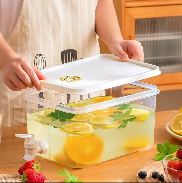 5L Cold Beverage Dispenser, Water Kettle Container Fridge Pots Pitcher, Plastic Freezer Water Jug 5L Cold Beverage Dispenser, Water Kettle Container Fridge Pots Pitcher, Plastic Freezer Water Jug